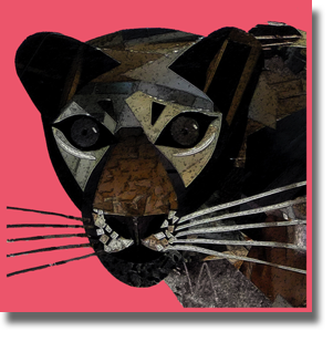 Designer Cat - Light Magenta Red Designer Cat - Light Magenta Red